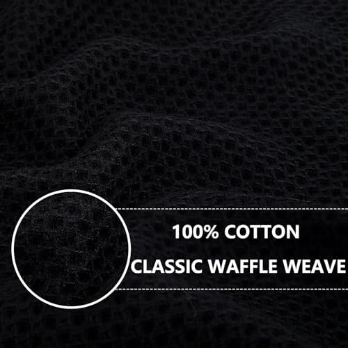 Homaxy 100% Cotton Waffle Weave Kitchen Dish Cloths 18-Pack - Image 2