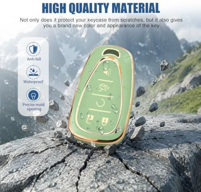for Chevy Key Fob Cover, 5 Buttons TPU Key Cover - Image 3