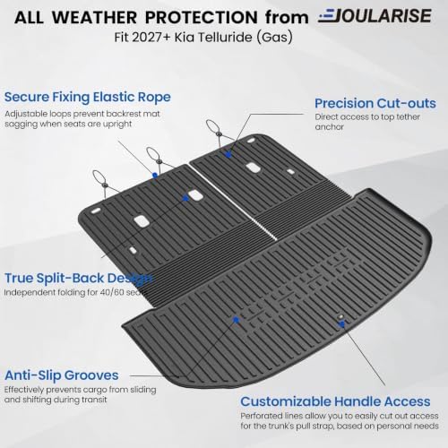 Cargo Mat for Kia Telluride Hybrid & Gas 2027 Accessories - Image 2