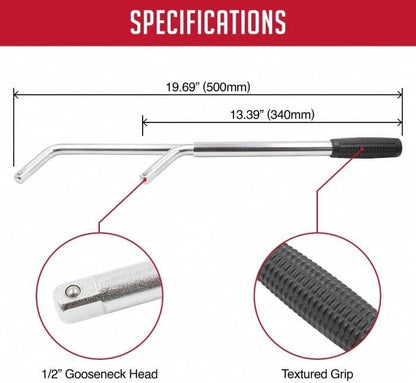 Wheel Accessories Parts Extendable Telescoping Lug Wrench Wheel Wrench - Image 4