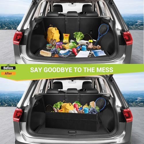 MIU COLOR Trunk Organizer for SUV, Collapsible Car Organizer - Image 6