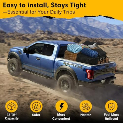 Cargo Net for Pickup Truck Bed - Image 5