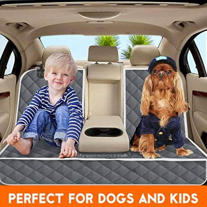 Yuntec Dog Car Cover for Back Seat Pet Car Seat Cover Protector - Image 2