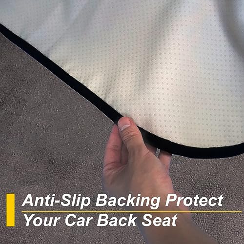 Back Seat Cover for Car Trucks Van SUV Jeep, Waterproof Rear Bench Towel Seat - Image 5