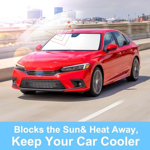 Windshield Sun Shade for 2022-2026 Honda Civic Accessories - Image 6