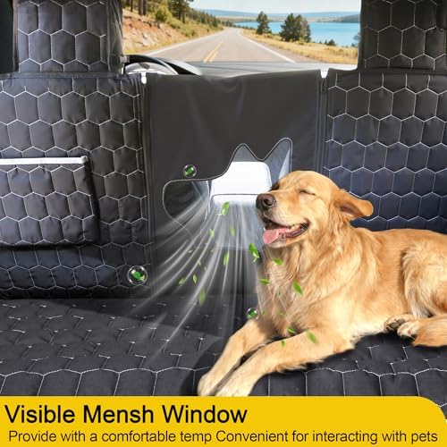 Meginc Dog Seat Covers for Tesla Model Y, Dog Hammock for Tesla - Image 4