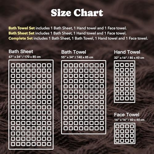 Luxury Organic Japanese Cotton Waffle Bath Towel | Thick, Quick Dry Bathroom - Image 6