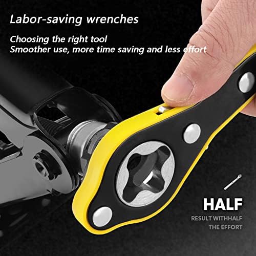 Auto Jack Ratchet Wrench of Labor-Saving Desigh, Car Jack and Lug Wrench - Image 3