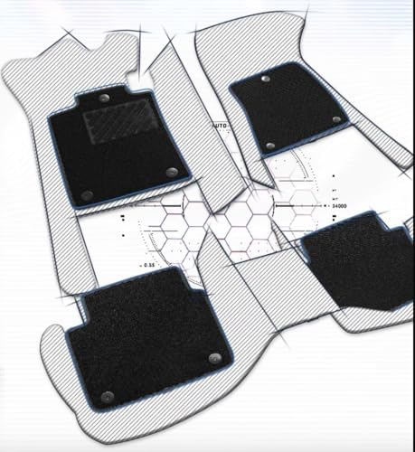 Compatible with Tesla Model Y 5-Seater Floor Mats 2-Layer Floor Liner Car Mats - Image 6