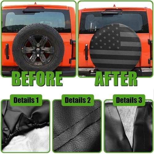 15 Inch Thickening Spare Tire Cover - Image 5