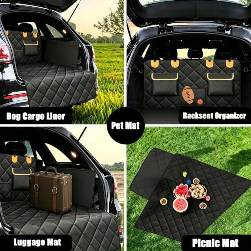 Cargo Liner for Dogs for Volkswagen Atlas/Atlas Cross Sport 2017-2025 2026 Pet - Image 4