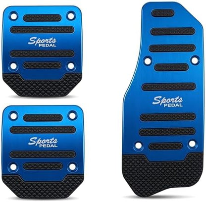 3 PCS Car Pedals Pads, Anti-slip Design, Manual Transmission Accelerator Brake by Unknown