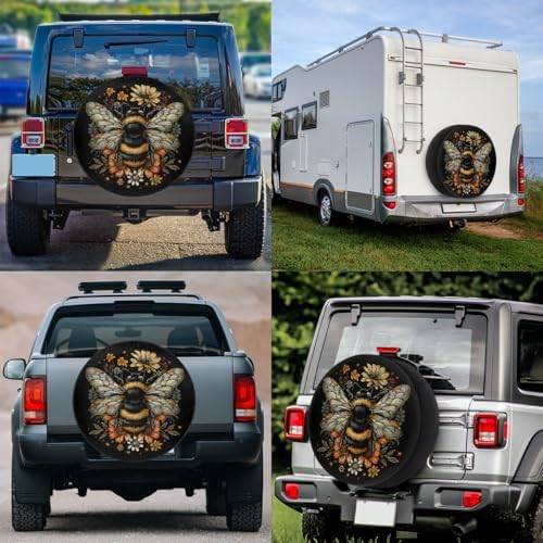 Bee Spare Tire Cover Waterproof Dust-Proof Spare Wheel Covers - Image 6