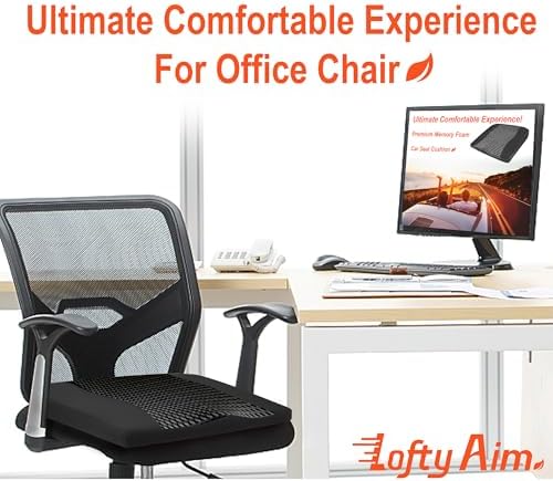 Lofty Aim Car Seat Cushion, Memory Foam Car Seat Cushions - Image 4