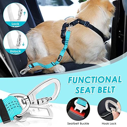 Lukovee Dog Car Harness Seat Belt, Harness & Seatbelt - Image 3