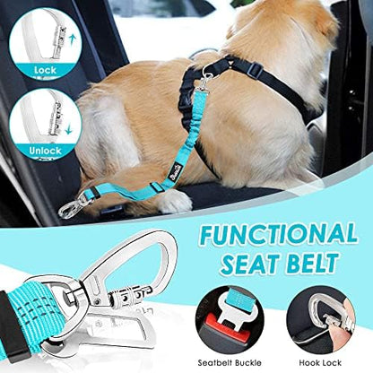Lukovee Dog Car Harness Seat Belt, Harness & Seatbelt - Image 3