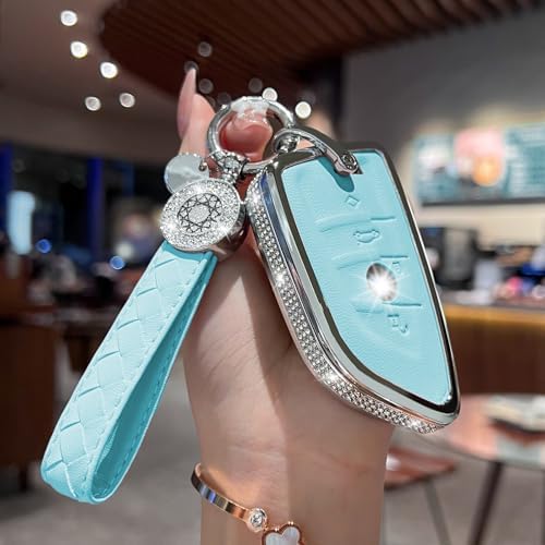 for BMW Key Fob Cover with Keychain - Image 2