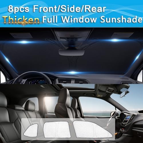 KMF Sun Shades for Subaru Forester Accessories 2025 2026, Full Car Window - Image 5