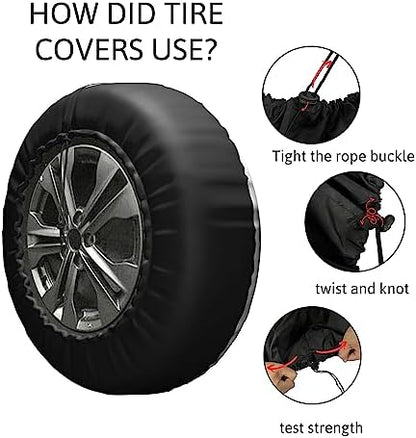 Making Memories One Campsite at a Time Spare Tire Cover Wheel Protectors Tyre - Image 6