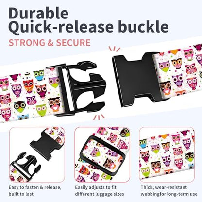 Luggage Strap for Suitcases Adjustable Travel Belt - Image 3