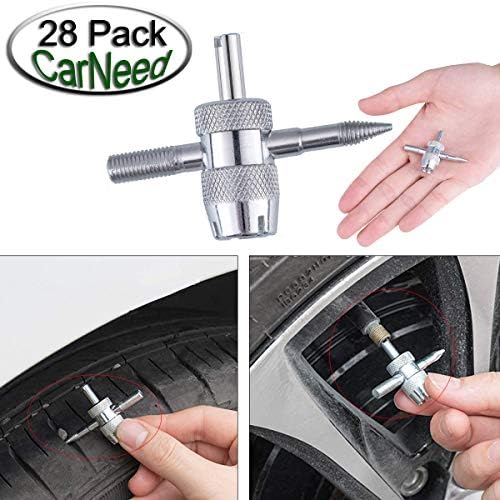 FEBRYTOLD 3 Pcs Tire Valve Core Remover Tools - Image 3