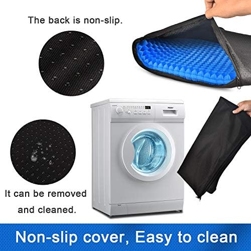 Gel Seat Cushion, Cooling Honeycomb Design - Image 4
