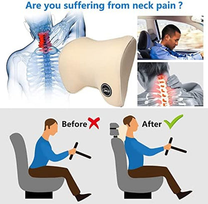 Car Seat Neck Pillow for Driving, Neck Rest Support for Car Pillows - Image 2