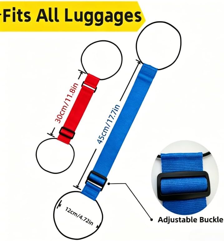 Adjustable Luggage Straps - Image 2