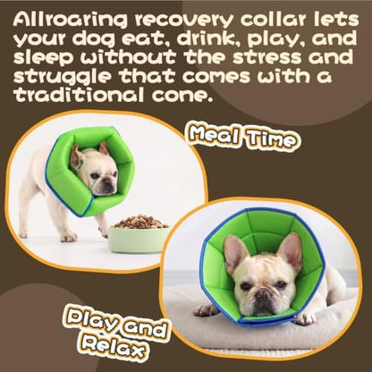 Allroaring Dog Cone Collar After Surgery, Adjustable Soft Recovery Cone - Image 6