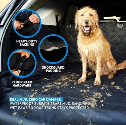 Bulldogology SUV Cargo Liner for Dogs 55"x82" Heavy Duty Pet Trunk Cargo Cover - Image 3