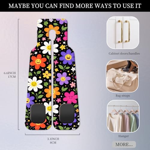 PU Leather Car Seat Hook, Storage Headrest Hanger, Cute Car Backseat Organizer - Image 4