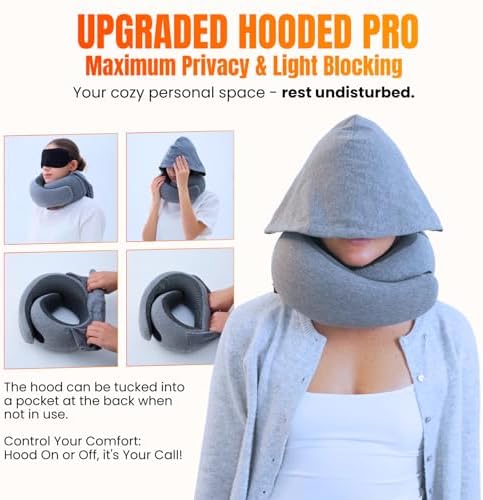 LOEXAIR™ Hooded Pro Travel Pillow - Image 2