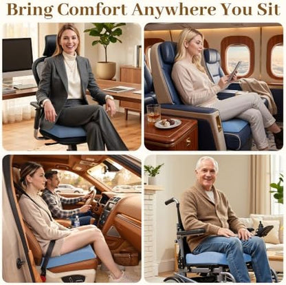 TranquilRelax XL Memory Foam Seat Cushion - Image 6