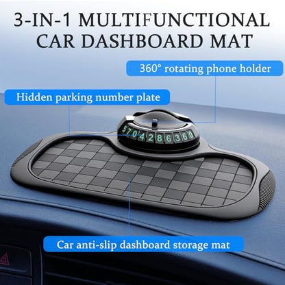 Multifunctional Anti Slip Mat for Car Dashboard Phone Holder Universal - Image 2