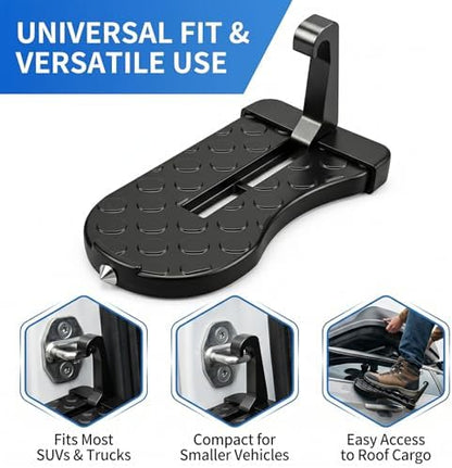 Car Door Step for Car Roof Access, Anti-Slip Foldable Door Latch Step for SUV - Image 4