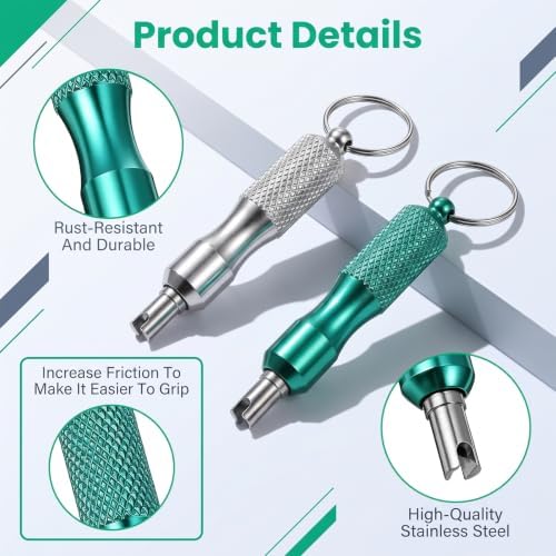 3Pcs Valve Stem Removal Tool Valve Core Remover - Image 3
