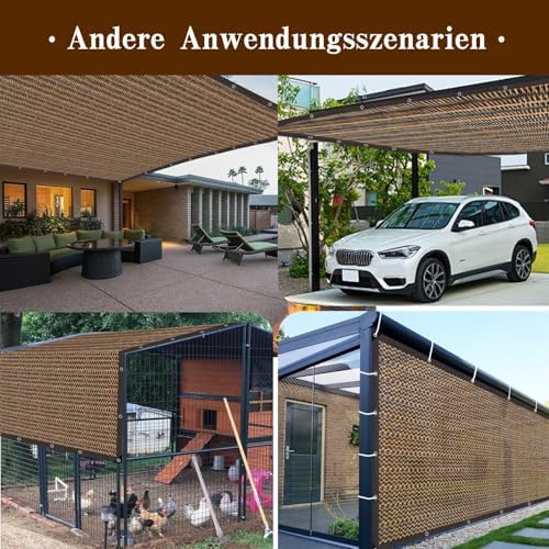 80% Shade Cloth, Durable Mesh Tarp - Image 7