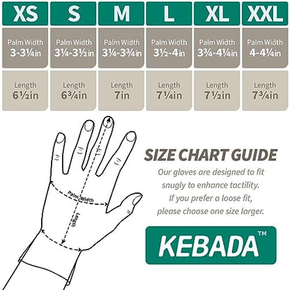 Kebada W1 Safety Work Gloves for Men & Women, 50 Pairs Bulk Pack, PU Coated - Image 6