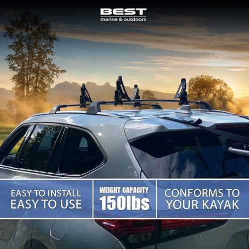 Kayak Roof Rack Saddles, Universal Carrier - Image 3