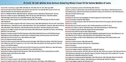 ESEWALAS Universal Car Steering Wheel Cover, Anti-Slip Leather Steering Wheel - Image 7