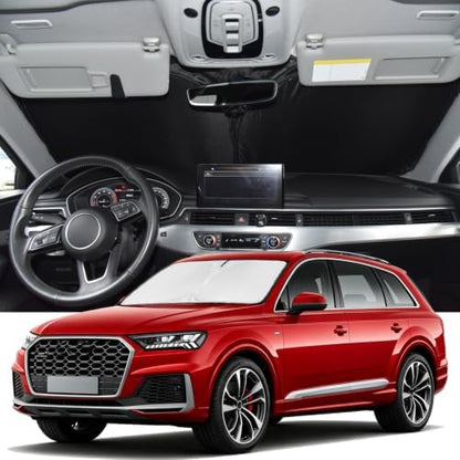 for Audi Q7 2016-2026 Windshield Sun Shade by ZOIBVCARSUNSHADE
