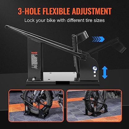 VEVOR Motorcycle Wheel Chock, Max. 1800 lbs Heavy Duty Motorcycle Stand - Image 3