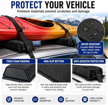 Soft Roof Rack for Ford Ranger Raptor Crew Cab 4WD 2024-Present, Car Roof - Image 2