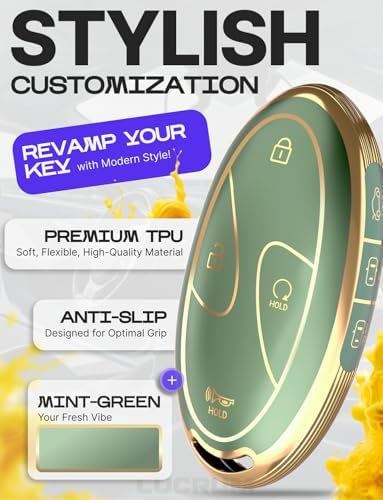 Lucrum Compatible with Hyundai Key Fob Cover & Keychain - Image 3