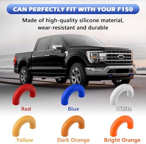 Tow Hooks Covers for F150 2004-2026/Bronco 2021-2026/Tundra Blue - Image 3