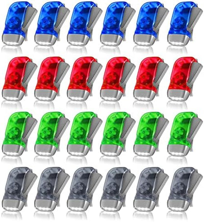 Hand Crank Flashlight 24 PCS No Battery Needed Shake Flashlight by Merkaunis