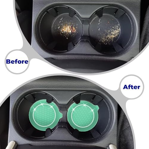 4 PCS Car Cup Coasters, Bling Cup Holder Coaster - Image 6