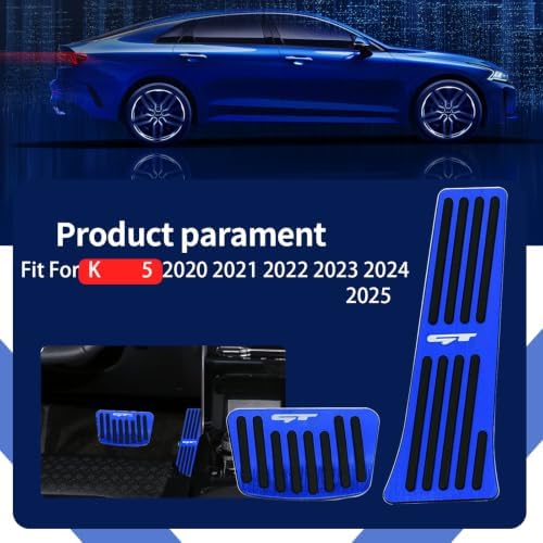 Aluminum Alloy Pedals Cover for K 5 2020 2021 2022 2023 2024 2025 Non-Slip Auto - Image 4