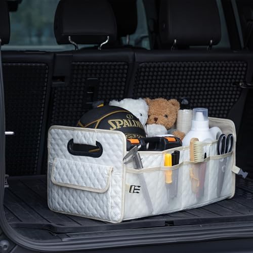 JiatuA Car Trunk Organizer for SUV, Car Storage Organizer Collapsible Multi - Image 3