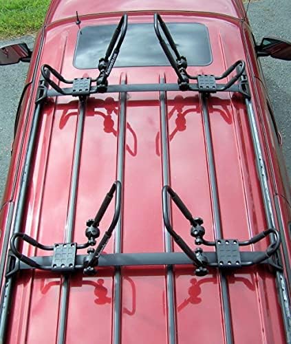Folding Kayak Rack Stainless Steel Roof Mounted J-Style Carrier Rack by Pack'em - Image 2